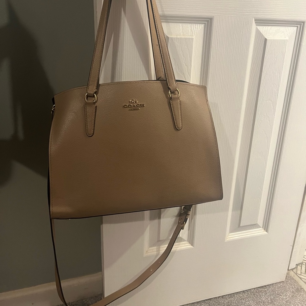 Coach Tan Shoulder Bag